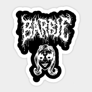 DEATHCORE BARBIE 2 Sticker